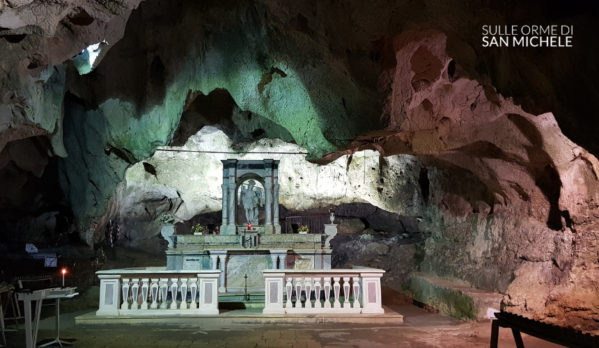 Grotta di San Michele Cagnano Varano Sulle orme di San Michele